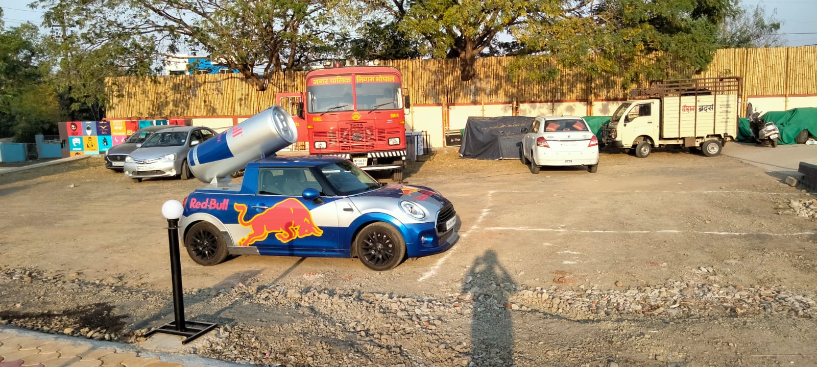 Red Bull promotional Mini Cooper